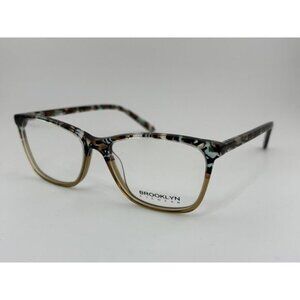 BROOKLYN EYEWEAR - D179 BROWN BLUE 53-16-140 Tortoise Plastic Glasses Frames